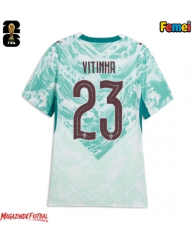 Portugalia Vitinha #23 Echipament de Fotbal Replică Mondial 2026 Femei Deplasare Portugalia Vitinha #23 Echipament de Fotbal Replică Mondial 2026 Femei Deplasare